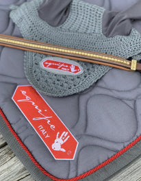 STELLA 6 PUNTE ORO O ARGENTO BORDO ROSSO A Vite Al Paio - Foto 2